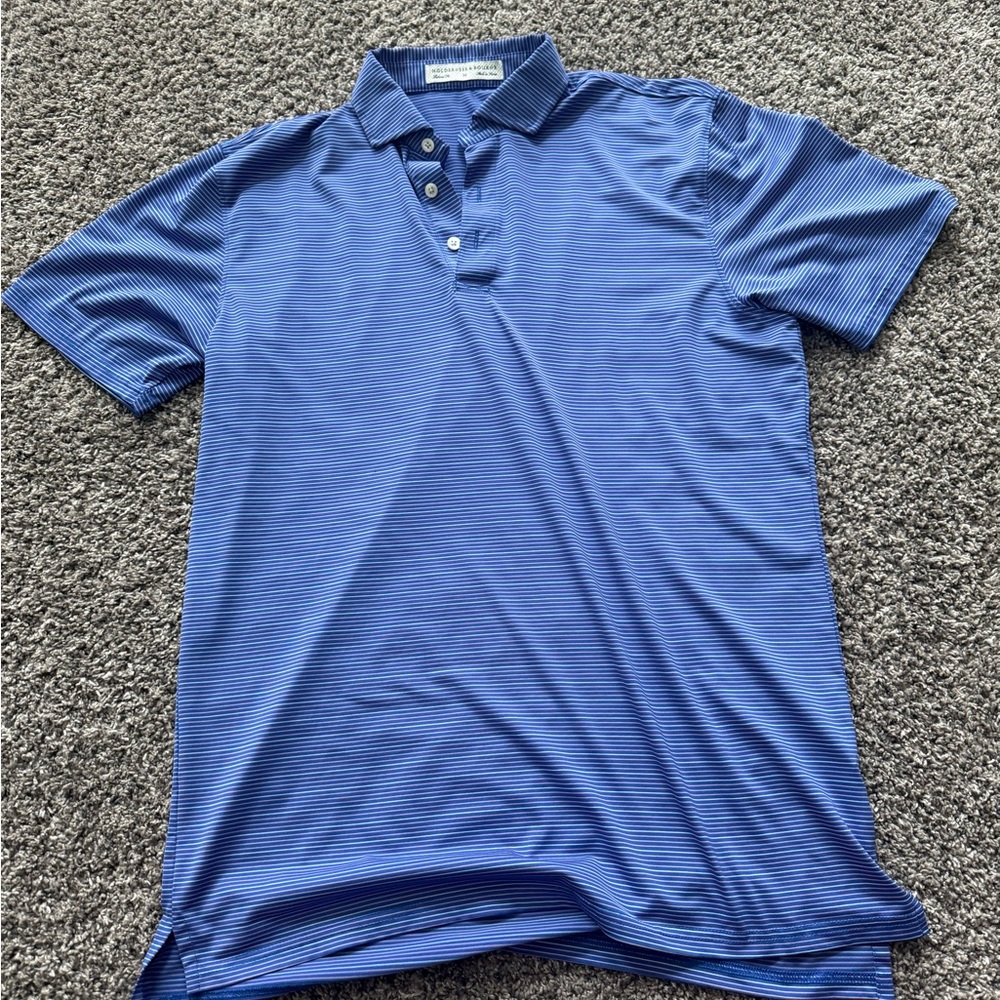 Classic Blue Polo Shirt for Men